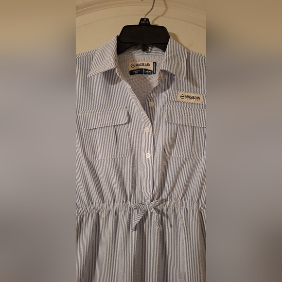Magellan outdoors girls southern summer fishing shirt dress size 12-14 - Picture 4 of 8